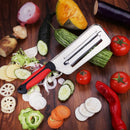 🔪 Double Blade Slicer – Faca Fatiadora Dupla Lâmina